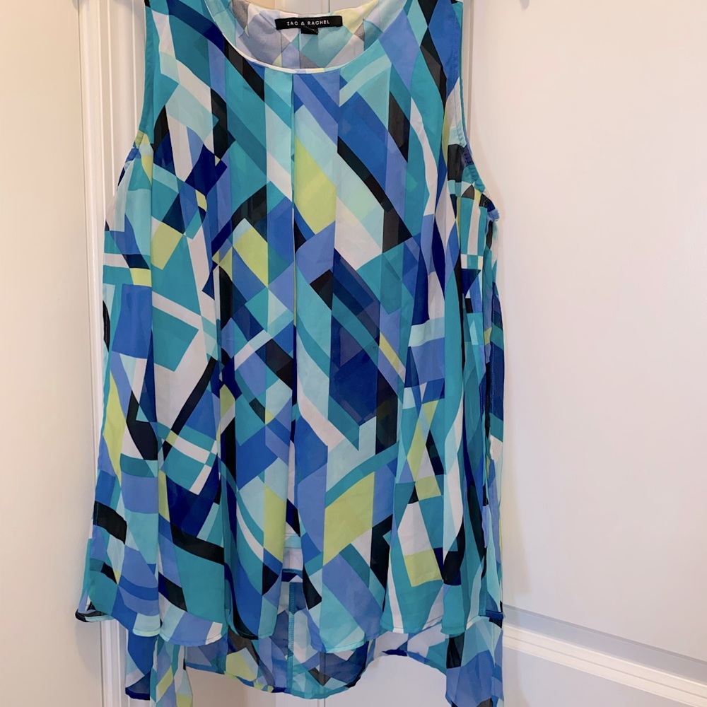 Sleeveless Colorful Women Blouse